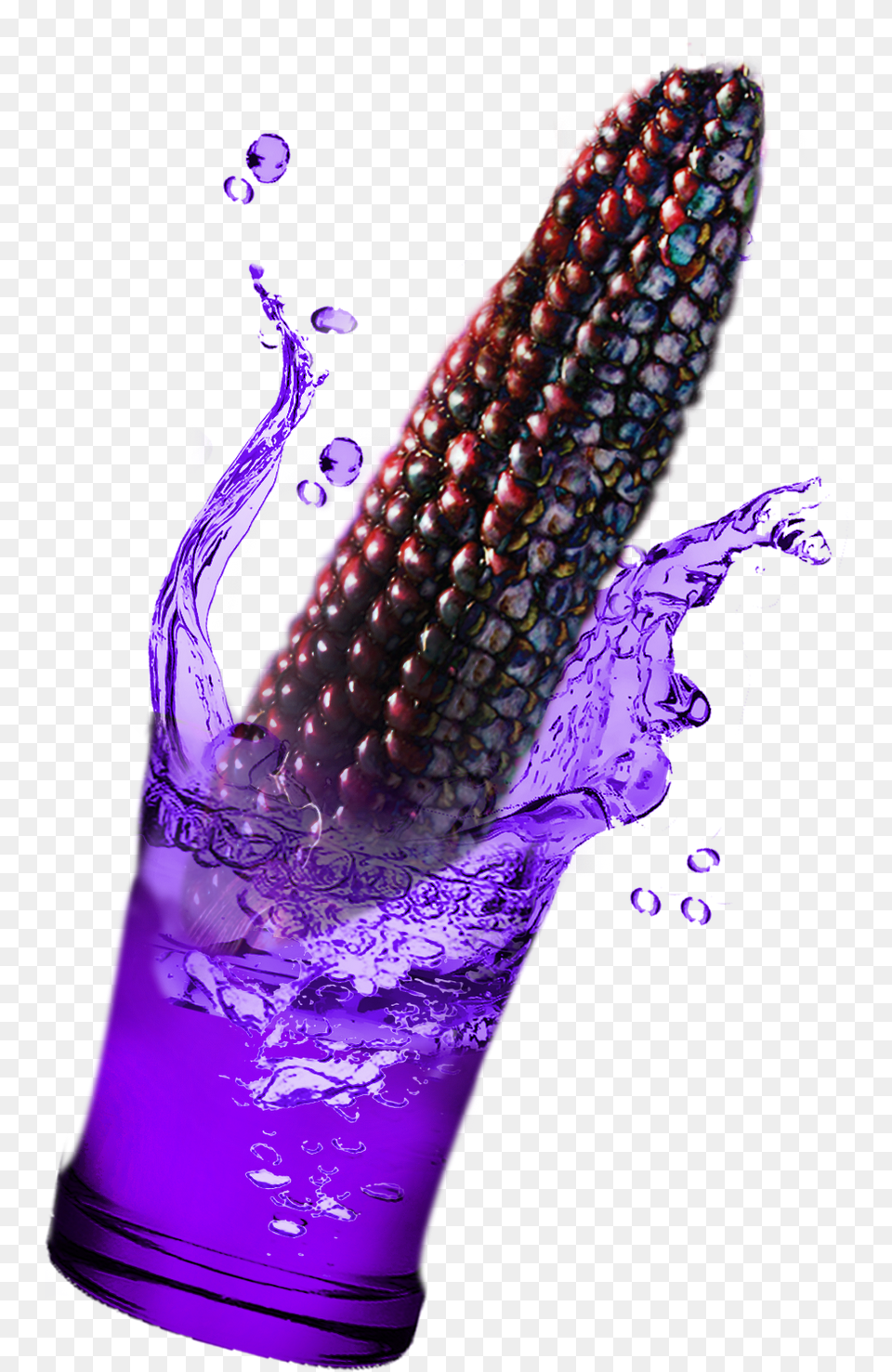 This Deep Blue Super Drink Tastes So Good You39d Want Purple Corn, Adult, Wedding, Produce, Person Free Png Download