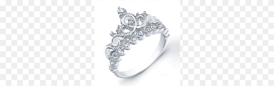 This Engagement Ring Is Sooooo Beautiful Guliette Verona 925 Sterling Silver Crown Princess, Accessories, Jewelry, Diamond, Gemstone Png Image