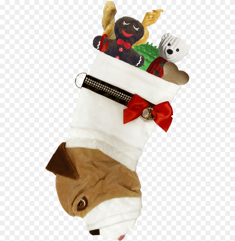 This English Bulldog Dog Christmas Stocking Is Perfect Dog Breed Christmas Stockings, Hosiery, Clothing, Festival, Christmas Decorations Free Png Download