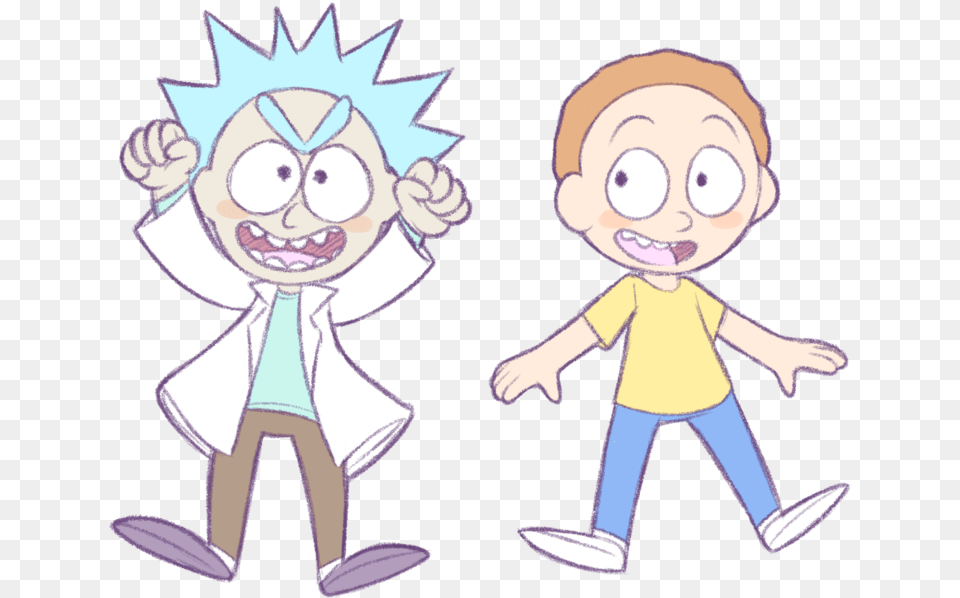 This Episode Was So Good Btw I Love Rick He39s My Boyfriend Tiny Rick Fanart, Book, Comics, Publication, Baby Free Png