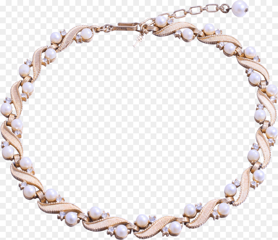This Fabulous Vintage Necklace Features Creamy Faux Necklace, Accessories, Bracelet, Jewelry Png