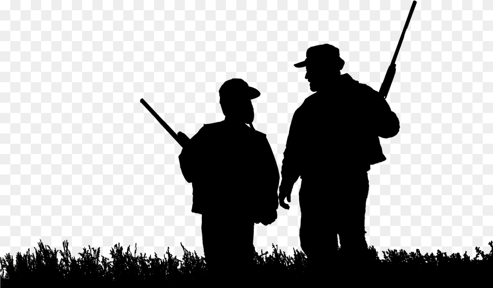 This Family Hunting And Fishing, Silhouette, Sword, Weapon, Nature Free Png Download