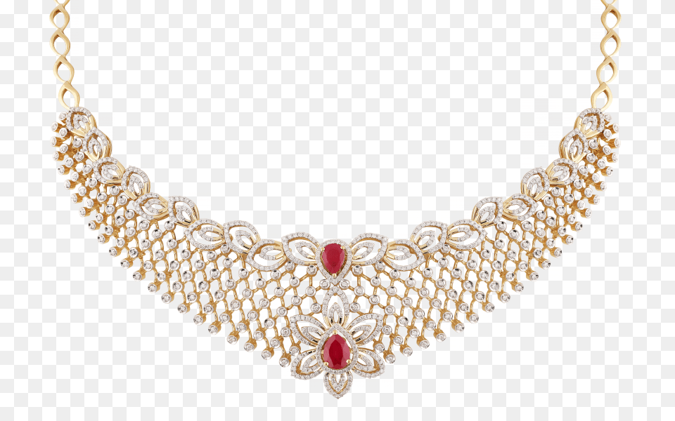 This Festive Season We Have You Covered With Jewellery Diamond Necklace Designs, Accessories, Jewelry, Chandelier, Lamp Free Png Download