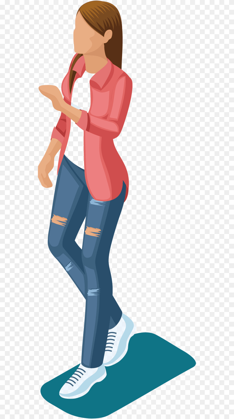This File Is About Wal, Clothing, Pants, Female, Girl Free Png Download