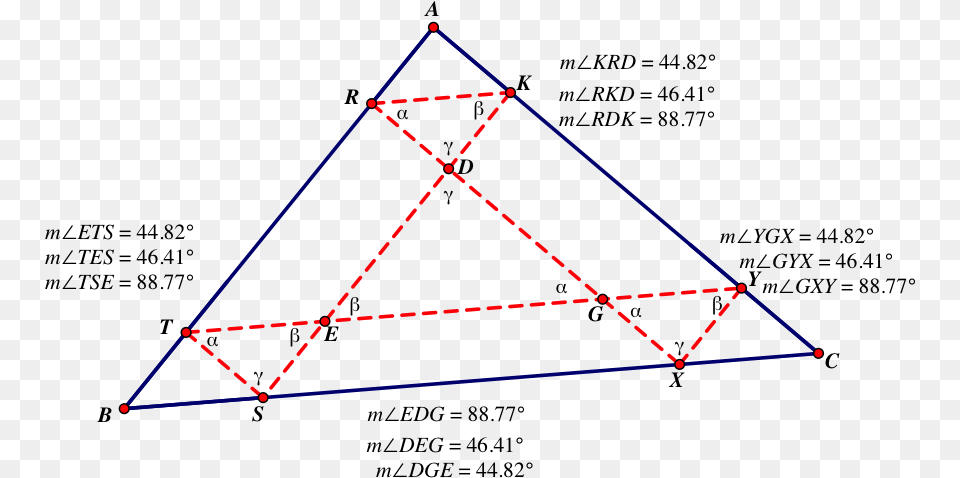 This Fourth Triangle Is Larger In Size And Flipped Diagram Png Image