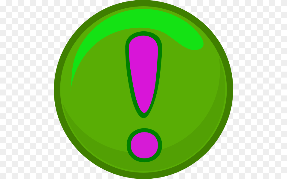 This Clipart Design Of Green Alert Icon Clipart Free Png