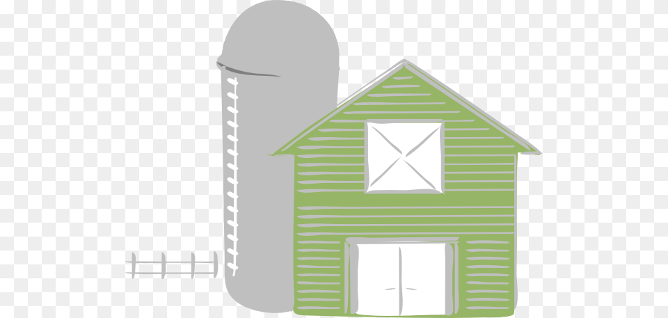 This Free Clipart Design Of Green Barn Clipart Clip Art, Nature, Outdoors, Countryside, Rural Png