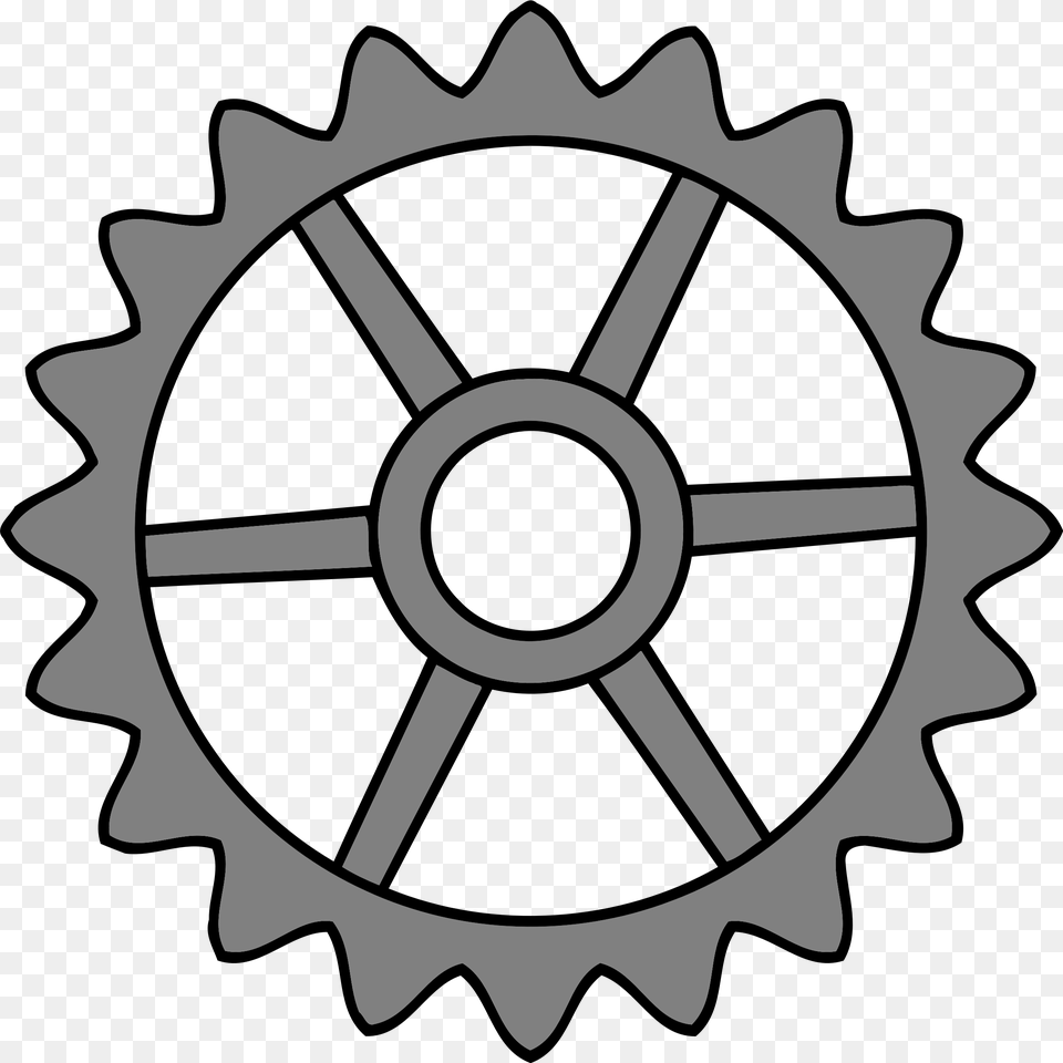 This Free Icons Design Of 20 Tooth Gear With Trapezium, Machine Png Image