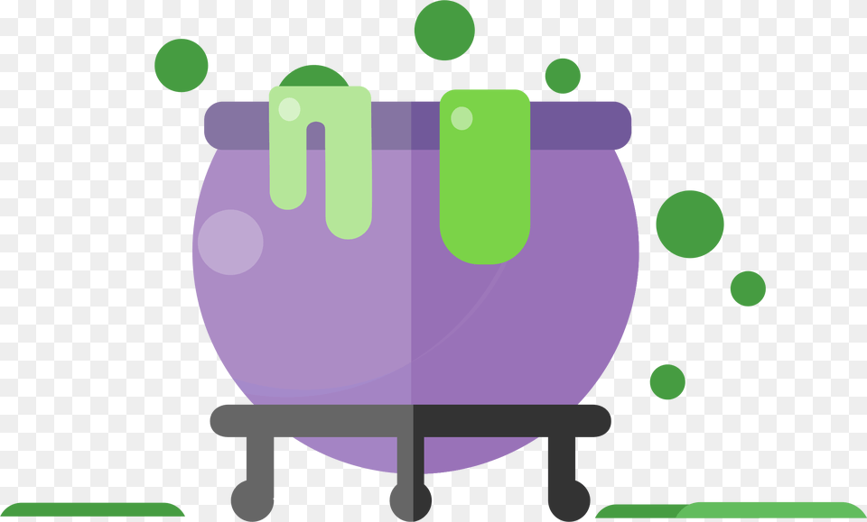 This Icons Design Of A Which39s Cauldron, Purple, Drum, Musical Instrument, Percussion Free Transparent Png