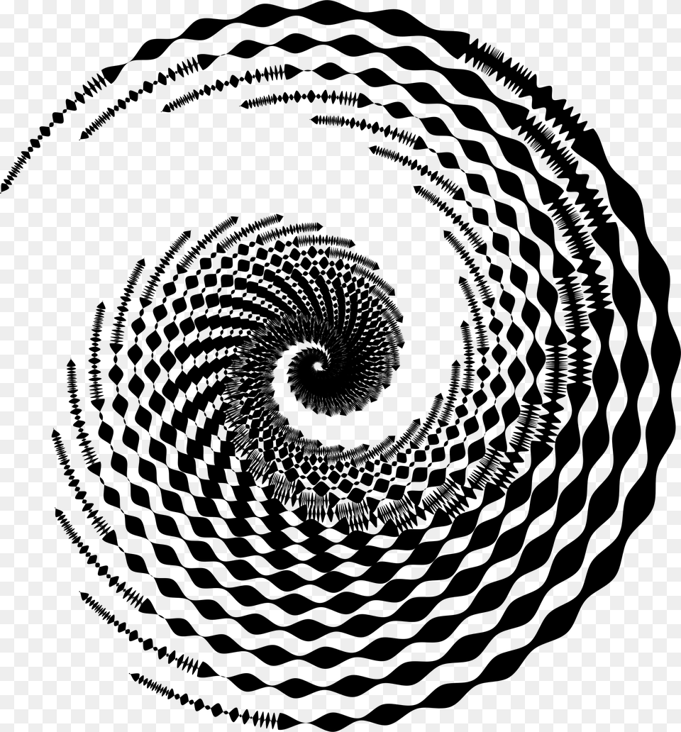 This Icons Design Of Abstract Vortex, Gray Free Png