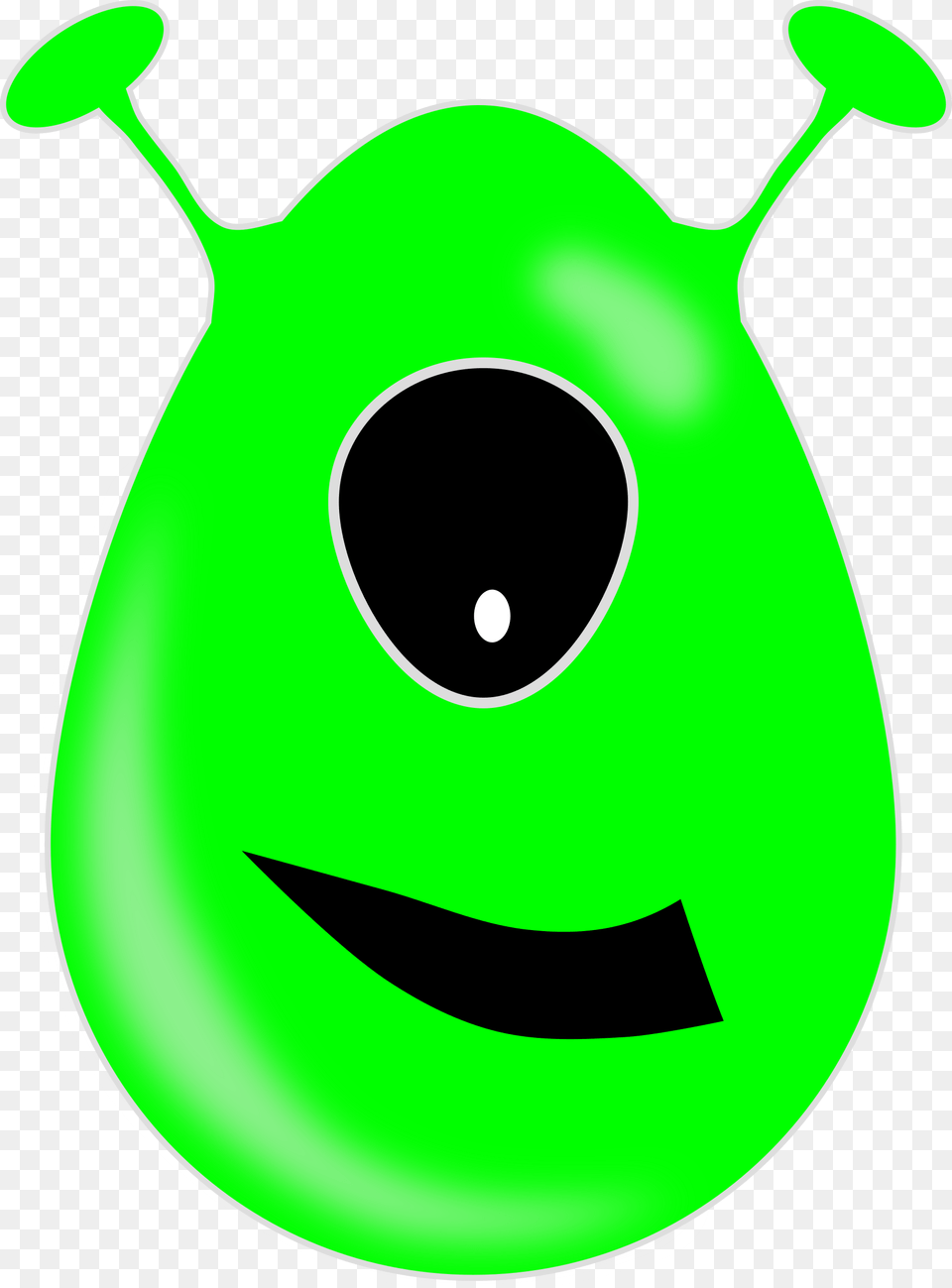 This Icons Design Of Alien Egg, Green Free Png
