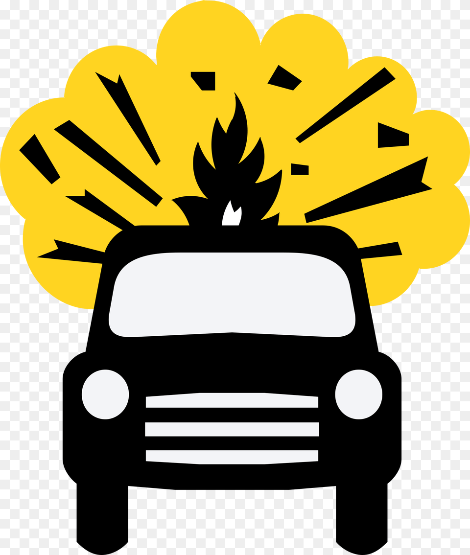 This Free Icons Design Of Car Bomb, Logo, Sticker, Light Png