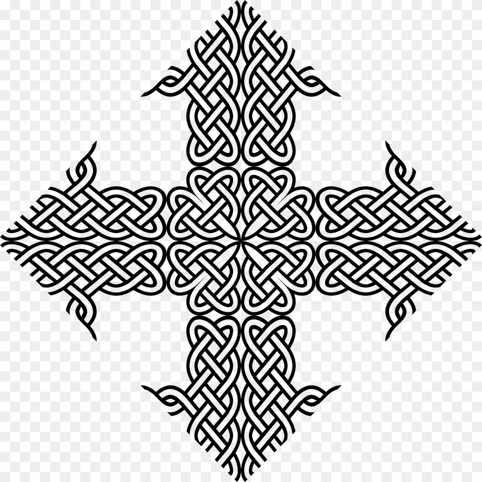 This Free Icons Design Of Celtic Knot Cardinal, Gray Png Image
