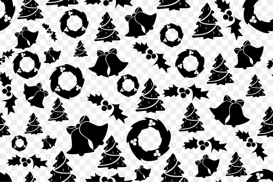 This Free Icons Design Of Christmas Pattern, Gray Png
