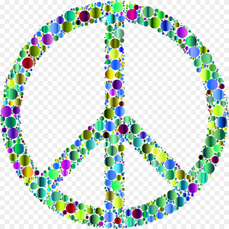 This Free Icons Design Of Colorful Circles Peace, Accessories, Jewelry, Necklace, Art Png