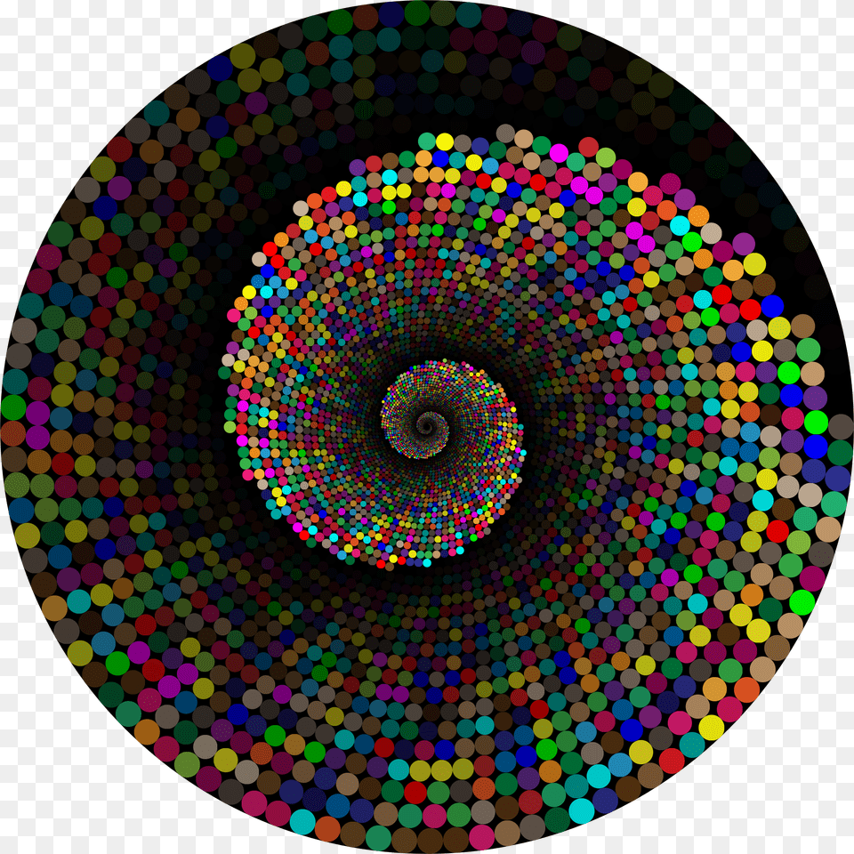 This Icons Design Of Colorful Swirling Circles, Spiral, Accessories, Coil, Pattern Free Png Download