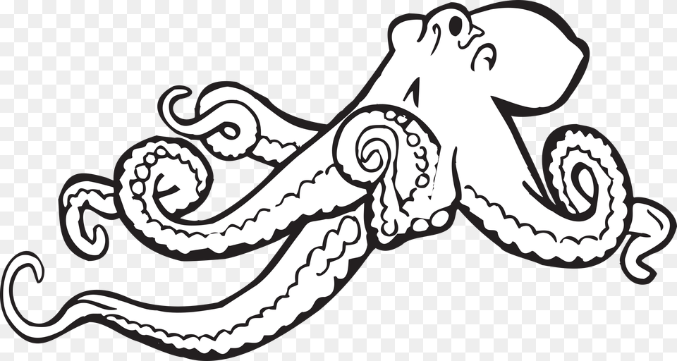 This Free Icons Design Of Coloring Book Octopus, Animal, Sea Life, Invertebrate Png