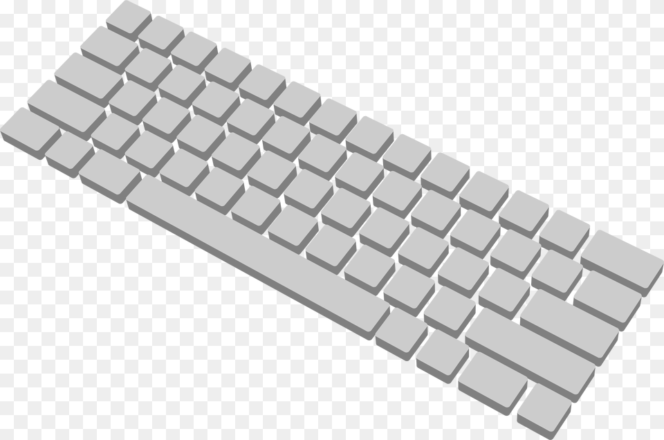 This Icons Design Of Computer Keyboard 3d, Computer Hardware, Computer Keyboard, Electronics, Hardware Free Png