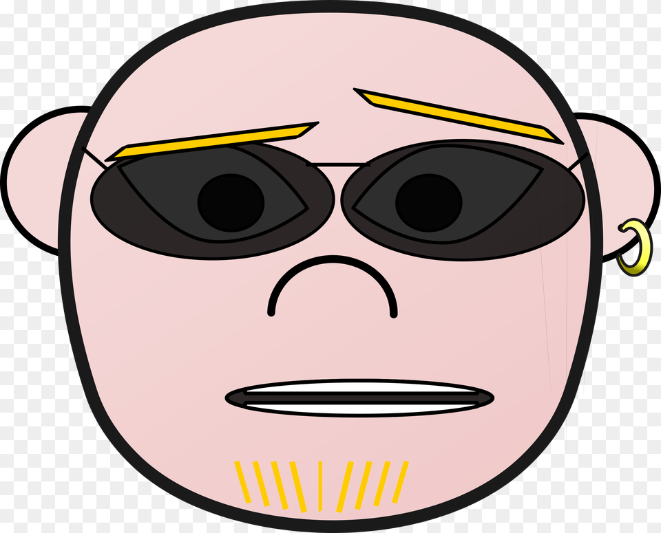 This Icons Design Of Confused Punk, Accessories, Sunglasses, Face, Head Free Transparent Png