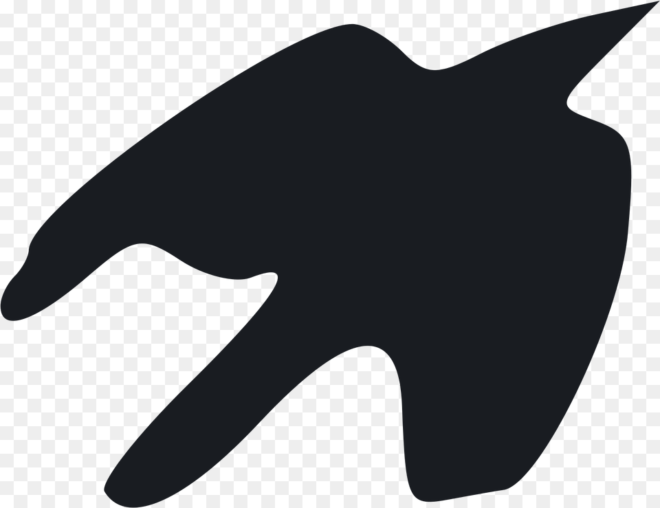 This Icons Design Of Crow Silhouette, Clothing, Glove, Animal, Sea Life Free Png