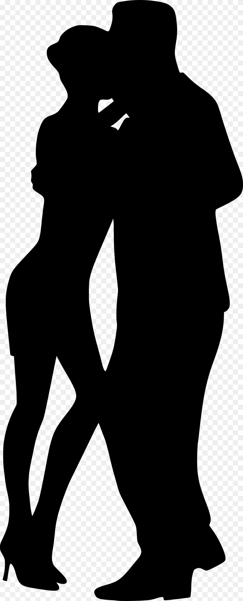 This Icons Design Of Dancing Couple, Gray Free Png Download