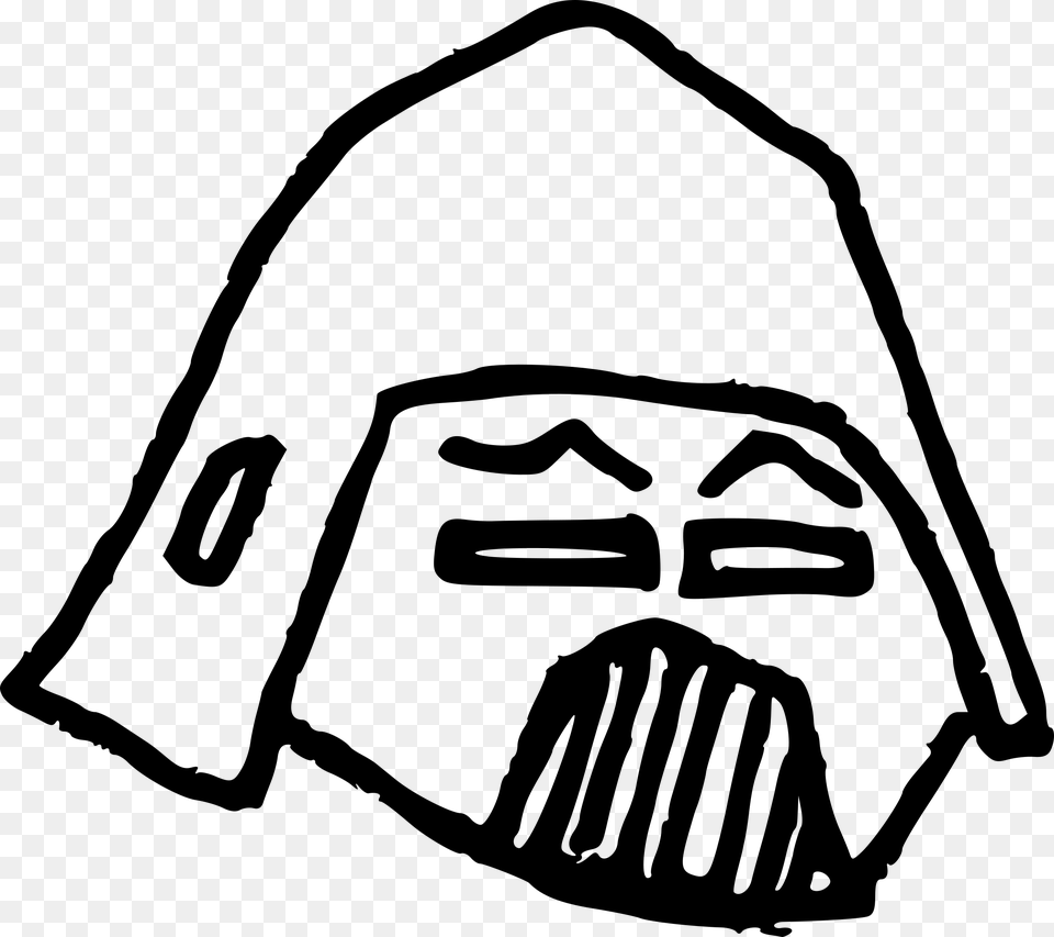 This Icons Design Of Darth Vader, Gray Free Transparent Png