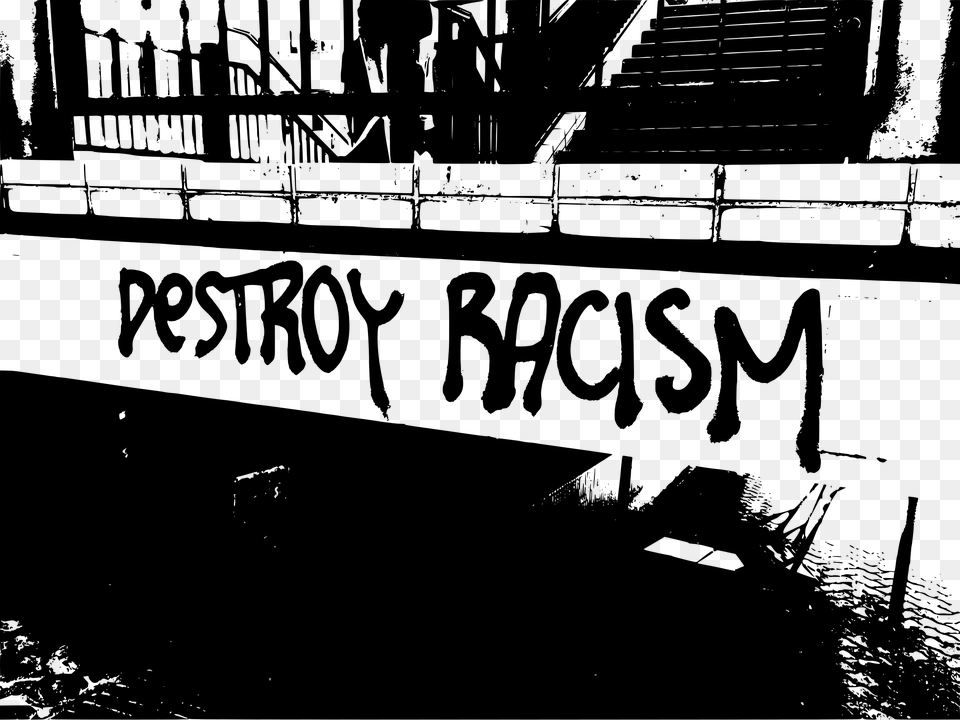 This Icons Design Of Destroy Racism Request, Gray Free Png Download