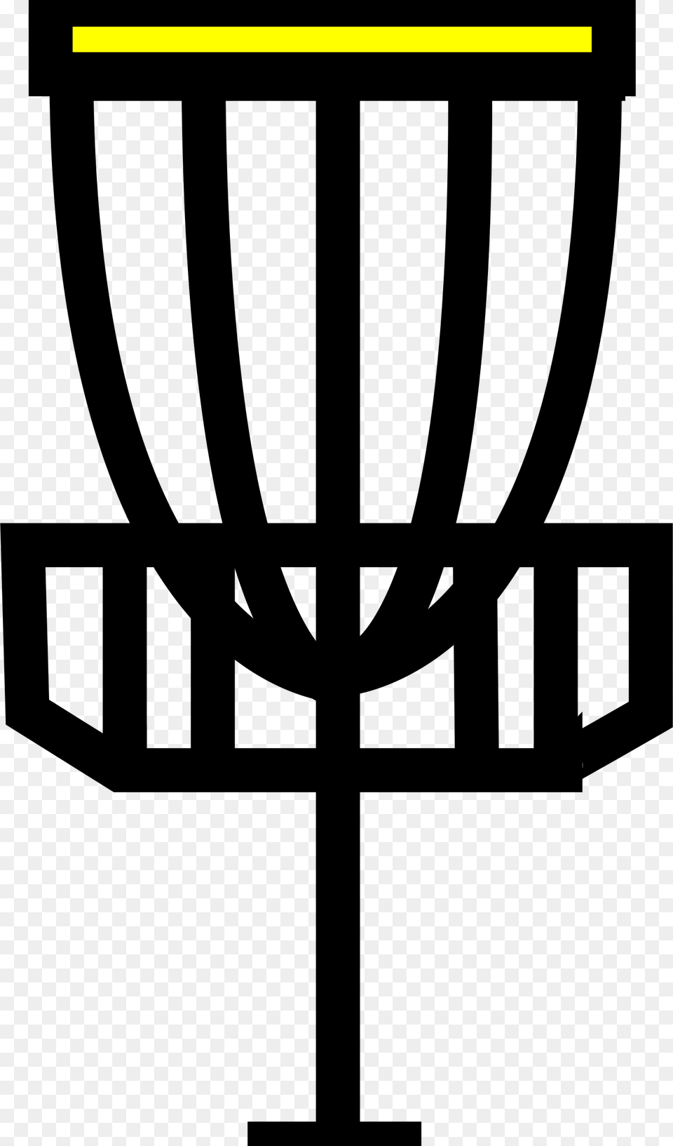 This Icons Design Of Disc Golf Goal Free Png