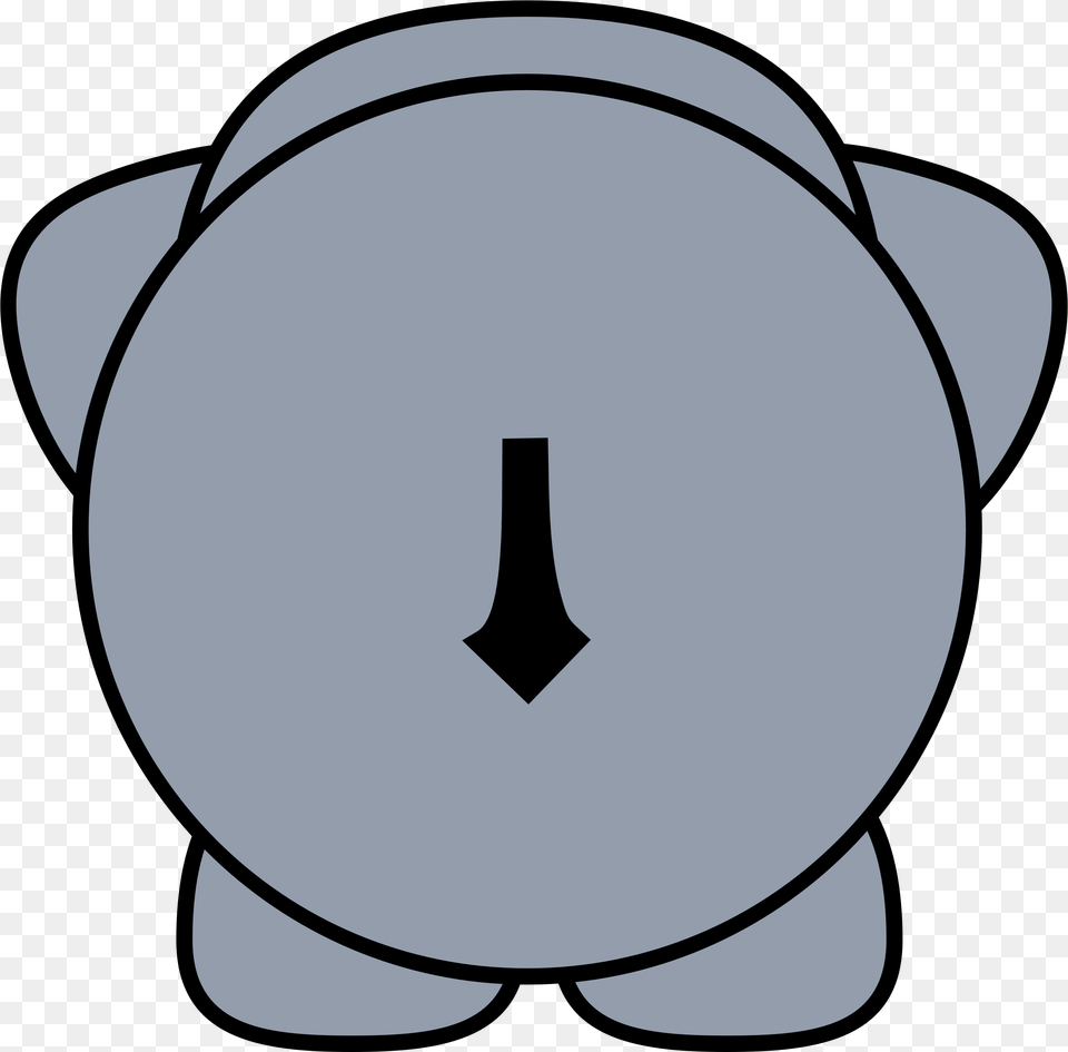This Icons Design Of Elephant 2 Back, Disk Free Transparent Png