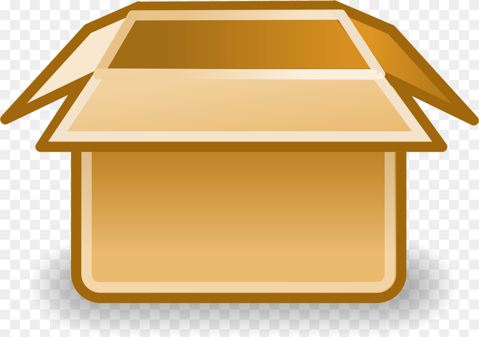 This Icons Design Of Empty Cardboard Box, Carton, Package, Package Delivery, Person Free Png Download