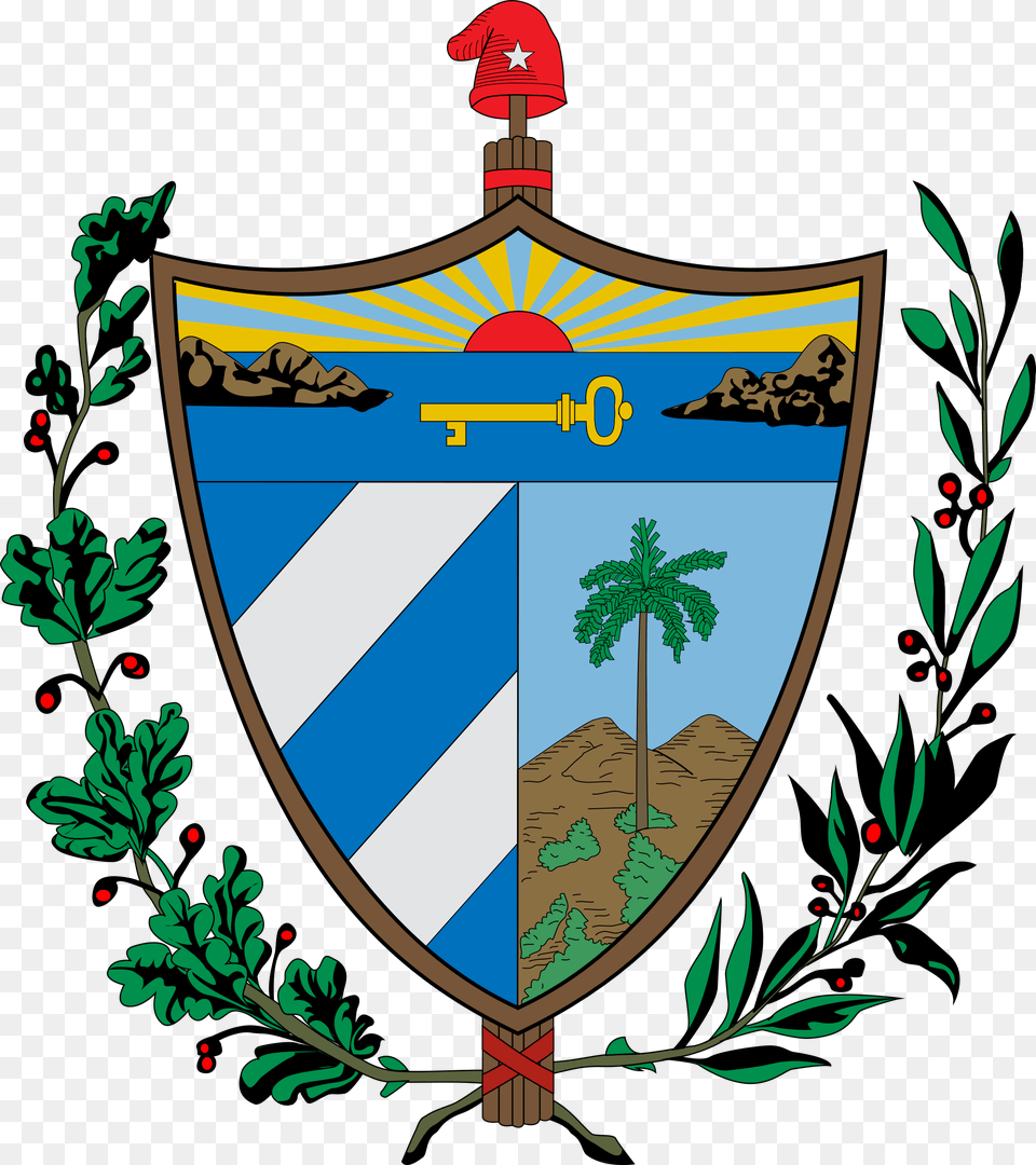 This Free Icons Design Of Escudo De Cuba, Armor, Emblem, Shield, Symbol Png Image