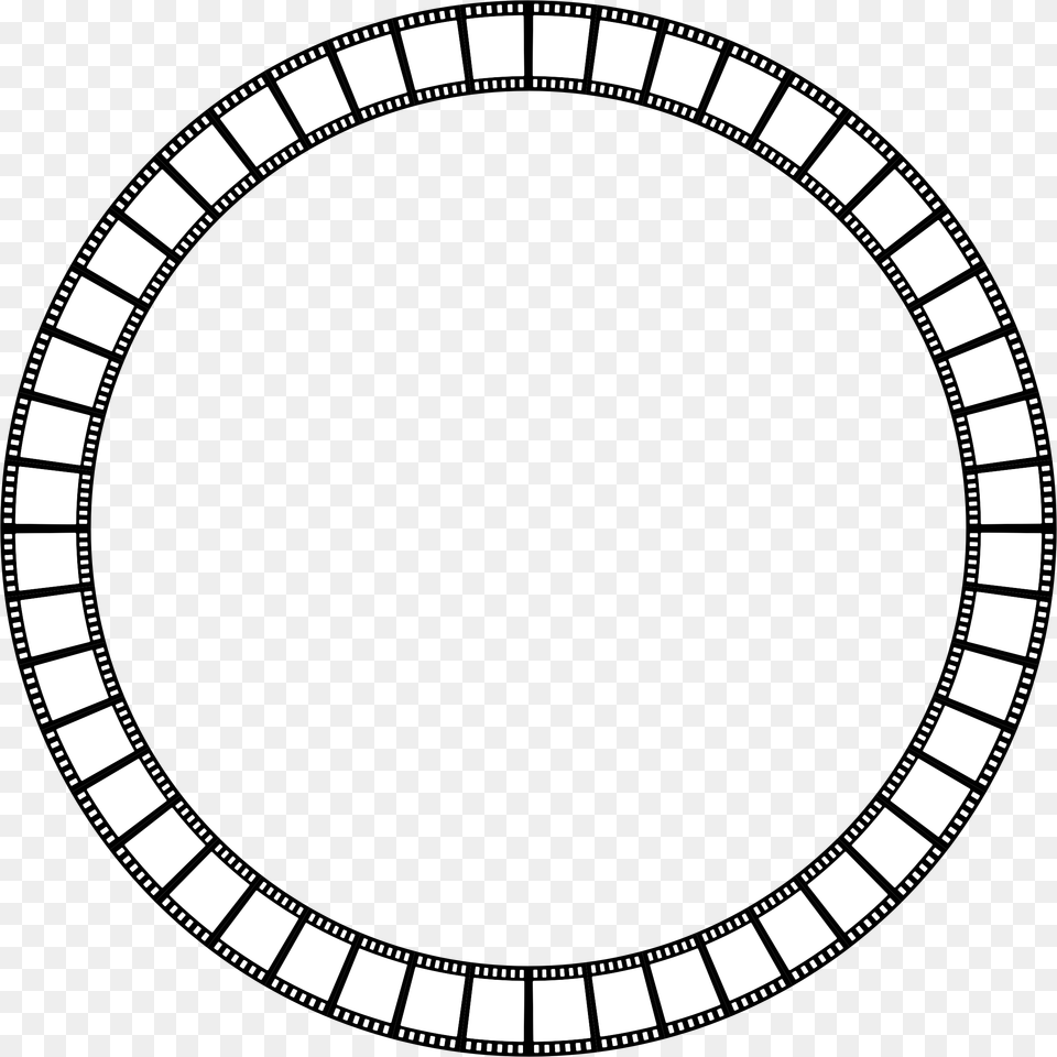 This Free Icons Design Of Film Strip Circle Frame, Oval Png Image