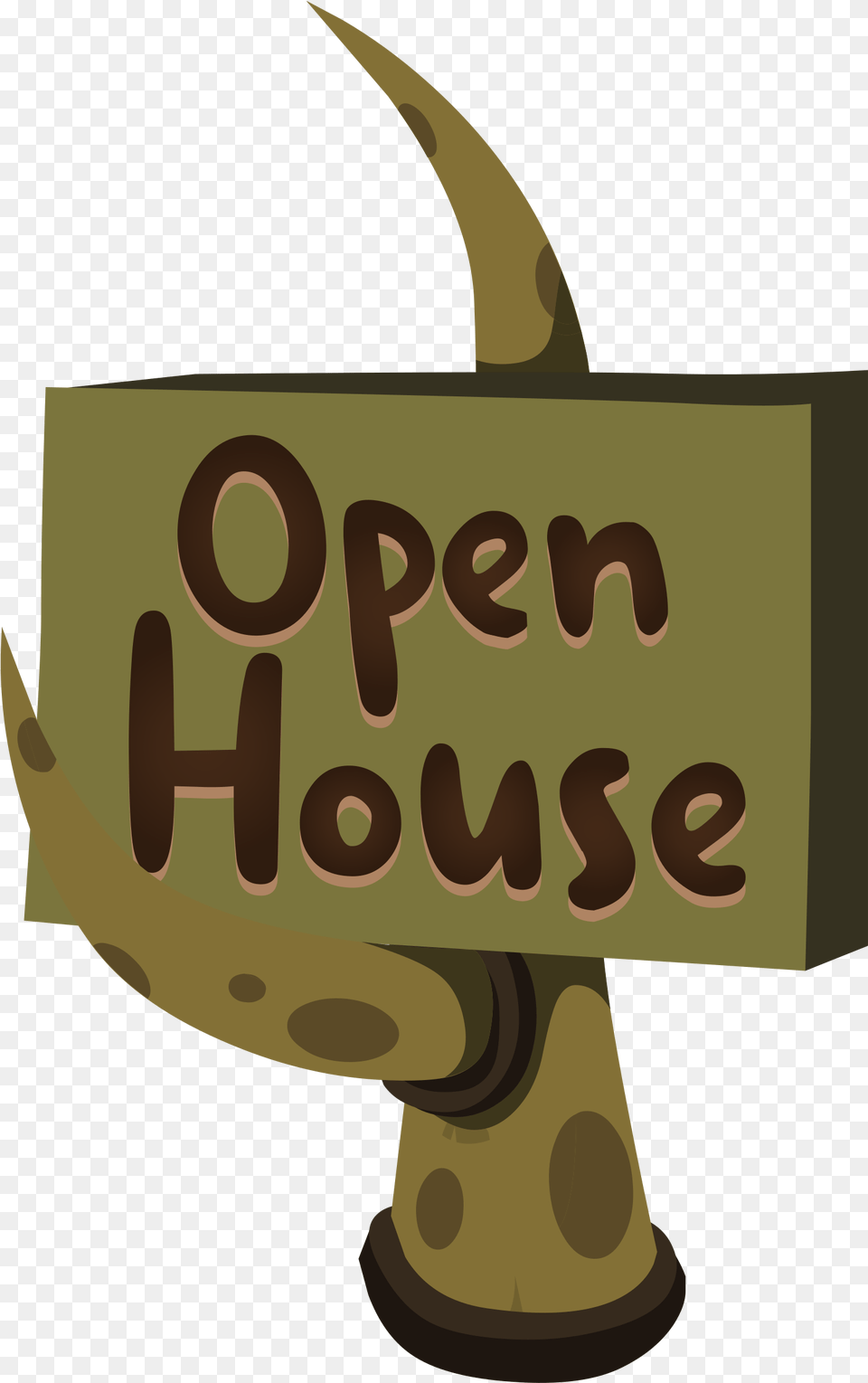 This Icons Design Of Firebog Open House Sign, Text, Bag Free Png Download
