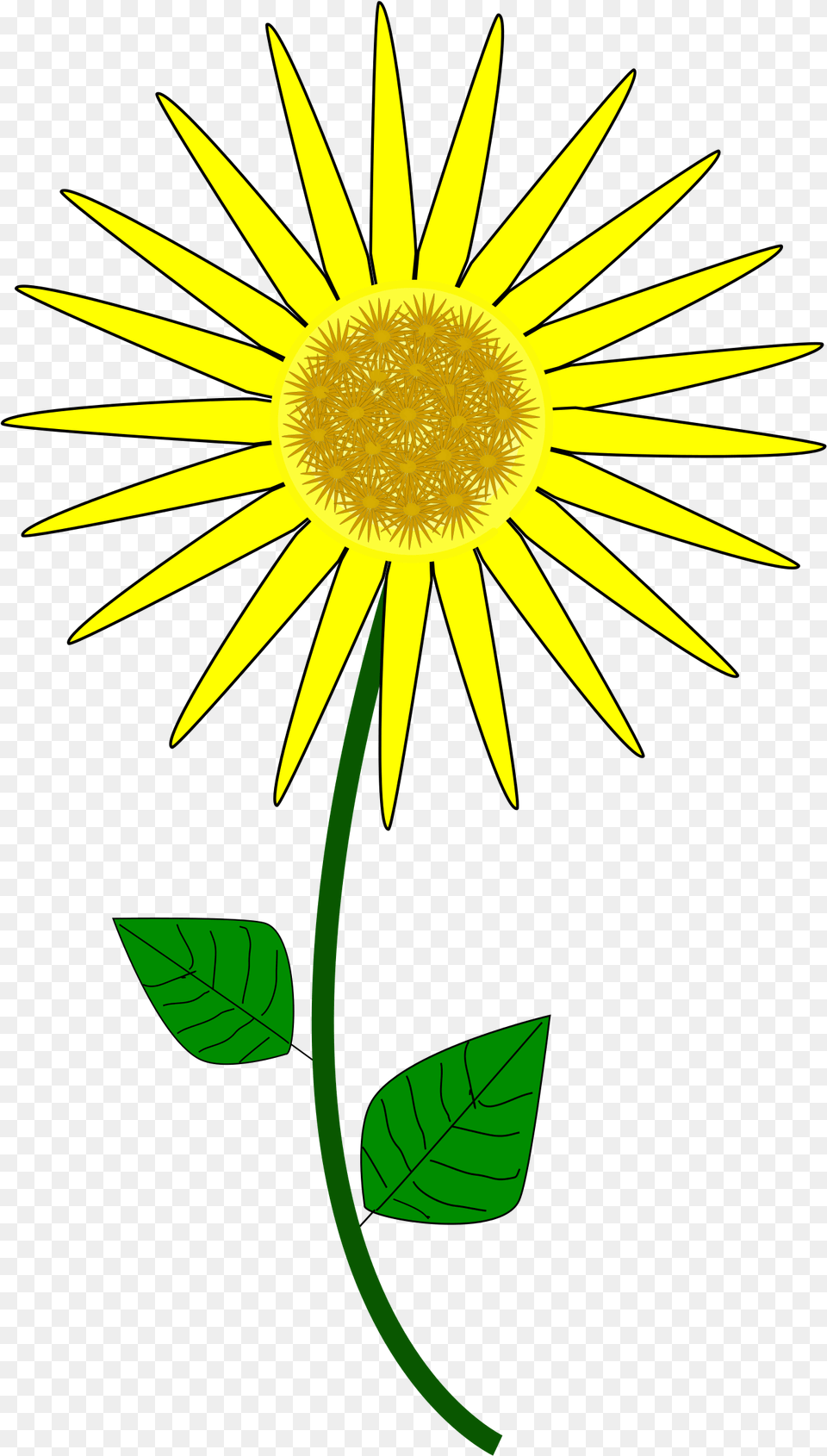 This Free Icons Design Of Flower Sunflower, Daisy, Plant, Blade, Dagger Png Image