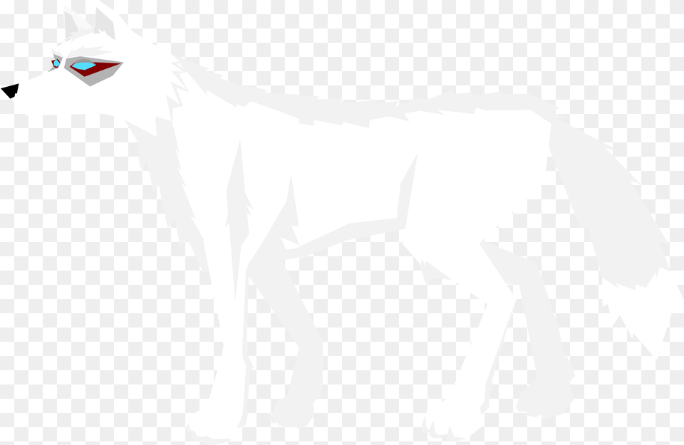 This Icons Design Of Frost Wolf Without Background, Animal, Canine, Dog, Mammal Free Png Download