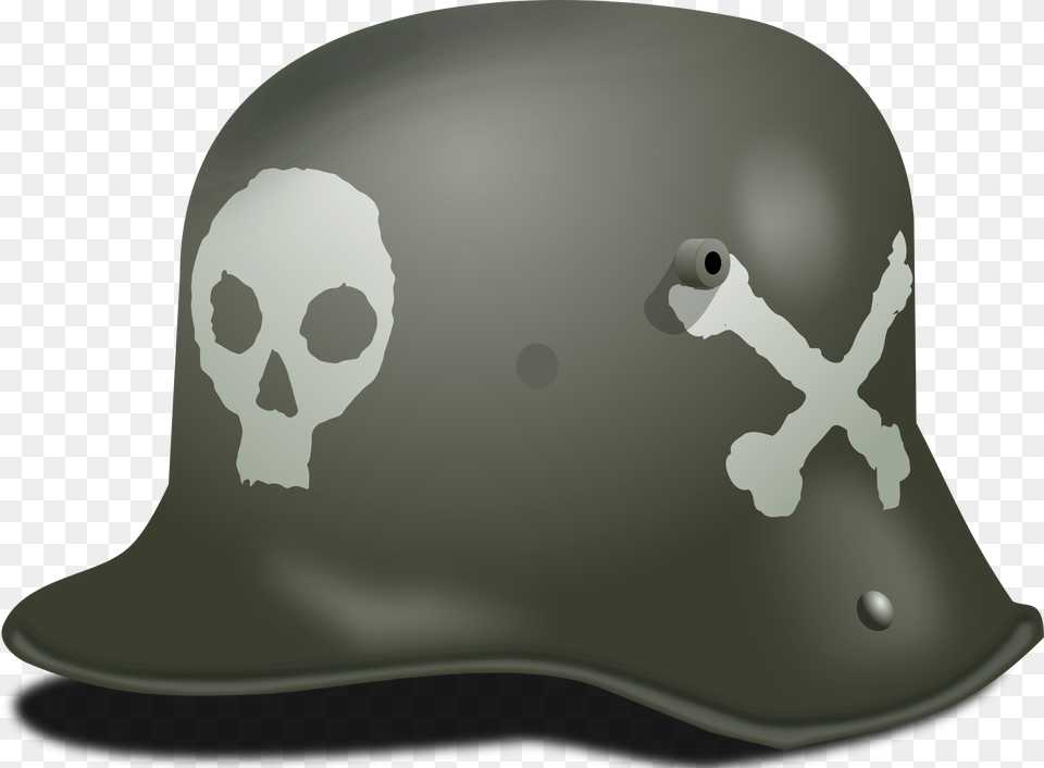 This Free Icons Design Of German Stormtrooper Helmet, Clothing, Hardhat, Crash Helmet, Person Png Image
