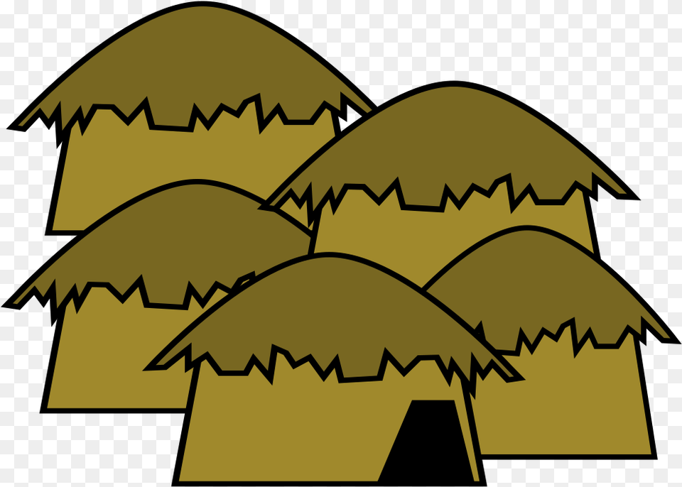 This Icons Design Of Grass Huts Grass Hut, Logo, Nature, Outdoors, Symbol Free Transparent Png