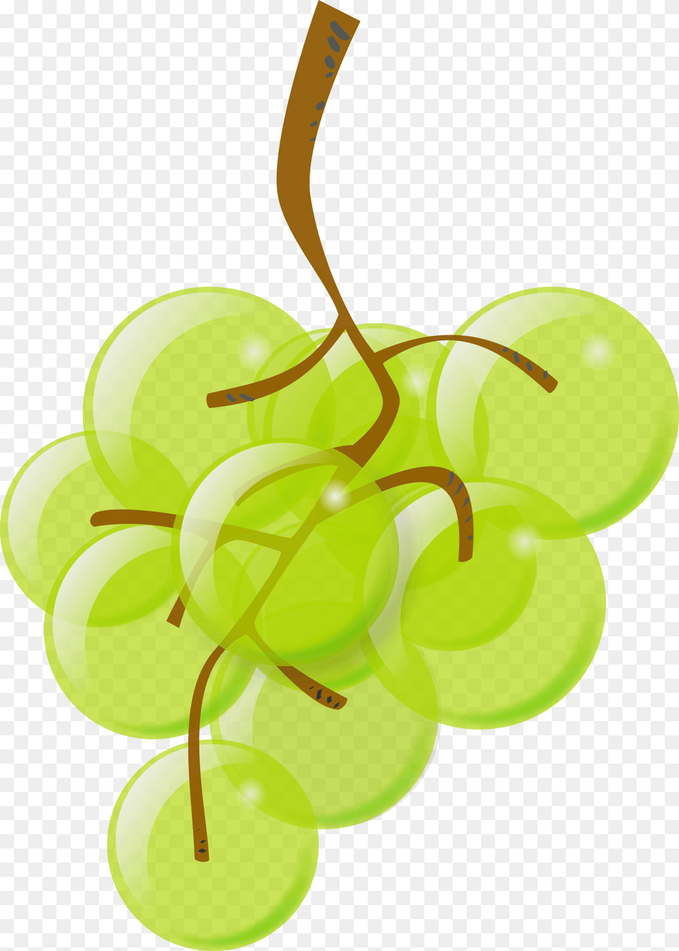 This Free Icons Design Of Green Grapes, Food, Fruit, Plant, Produce Png Image