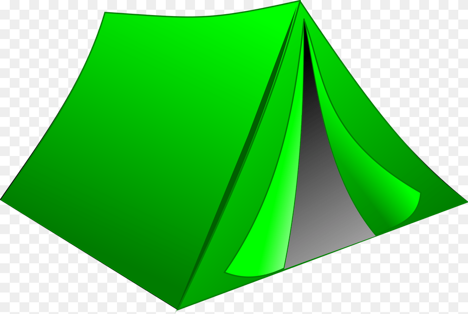 This Icons Design Of Green Tent, Camping, Outdoors Free Transparent Png