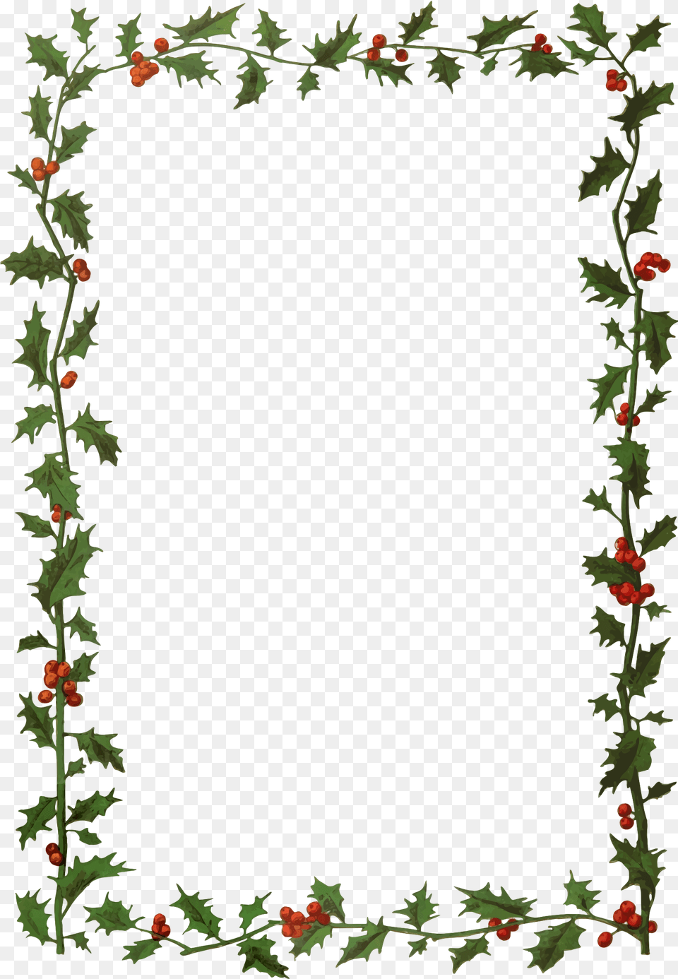 This Icons Design Of Holly Frame, Art, Floral Design, Graphics, Pattern Free Transparent Png