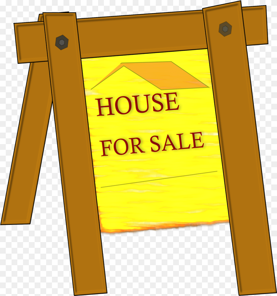 This Icons Design Of House For Sale, Fence, Sign, Symbol, Barricade Free Png Download