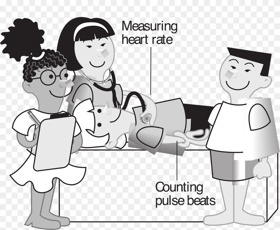 This Icons Design Of Kids Measuring Heart, Publication, Book, Comics, Person Free Png