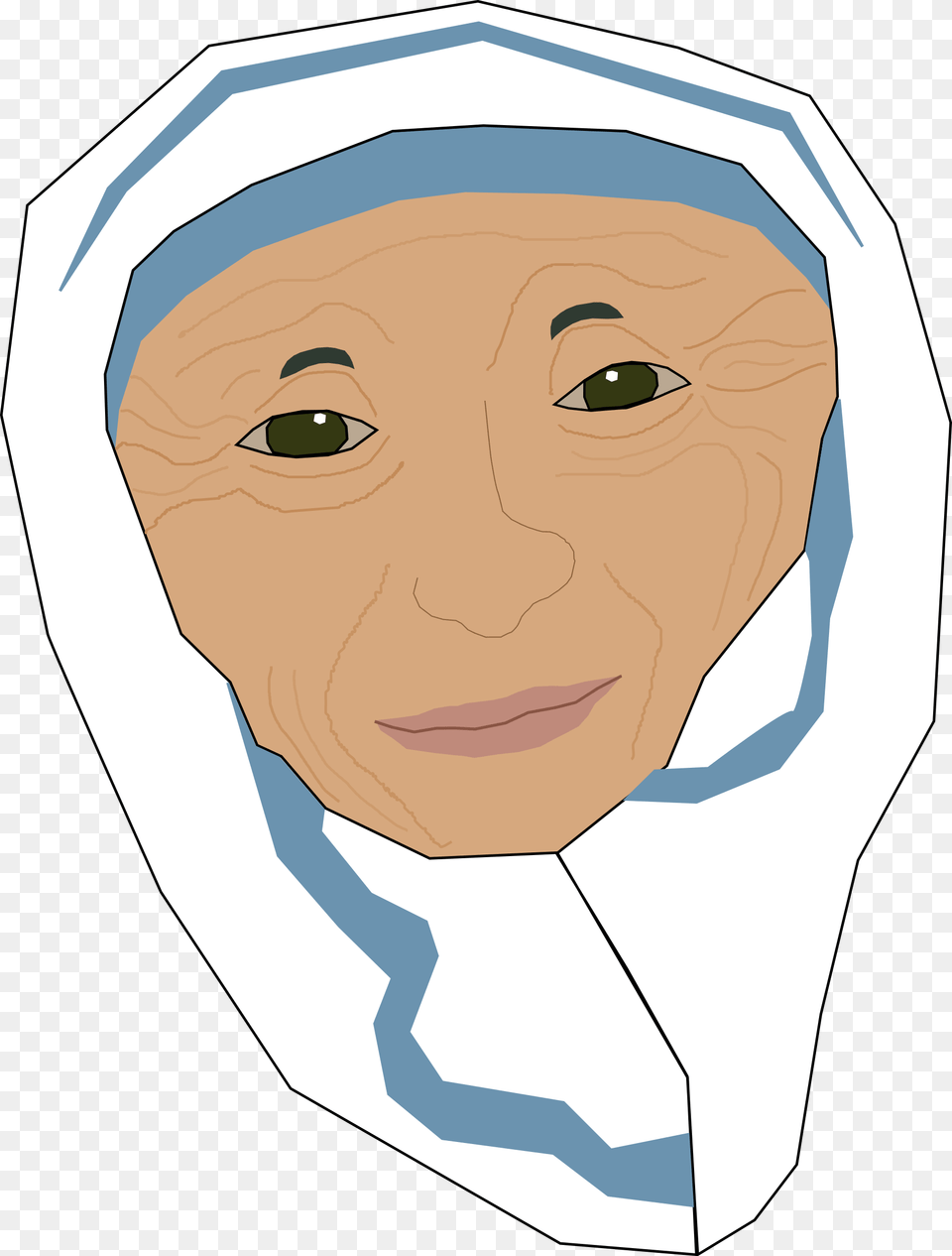 This Icons Design Of Mother Teresa, Clothing, Hood, Hat, Baby Free Transparent Png