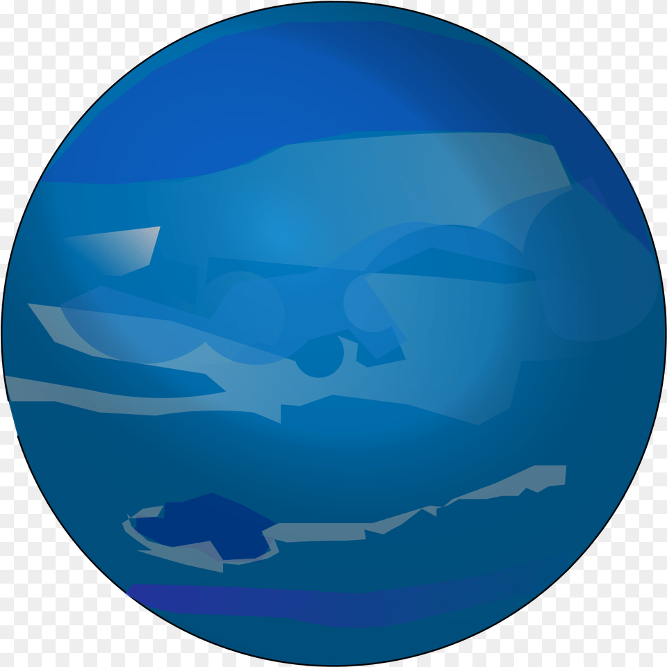 This Icons Design Of Neptune Planet, Astronomy, Outer Space, Sphere, Globe Free Transparent Png