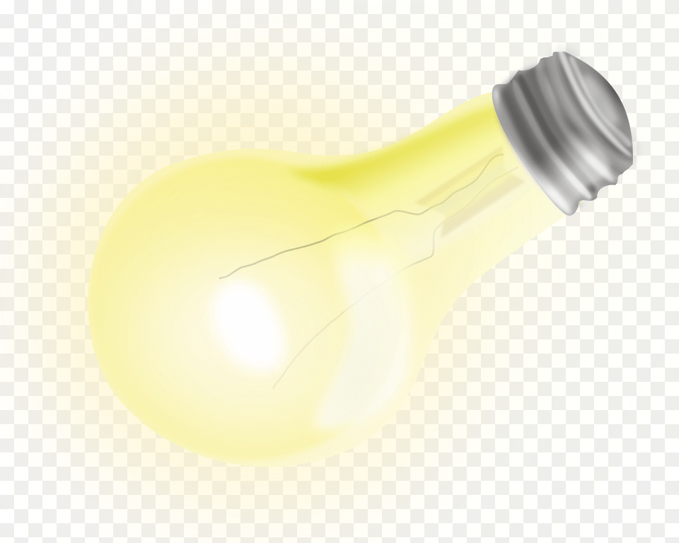 This Icons Design Of Nice Light Bulb, Lightbulb, Plate, Lighting Free Png Download