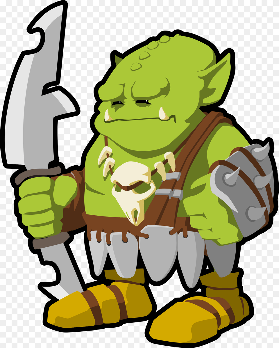 This Icons Design Of Orc Warrior, Baby, Person Free Png Download
