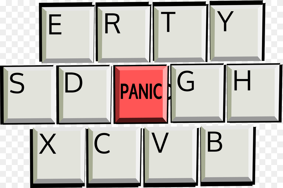 This Free Icons Design Of Panic Button, Computer, Computer Hardware, Computer Keyboard, Electronics Png