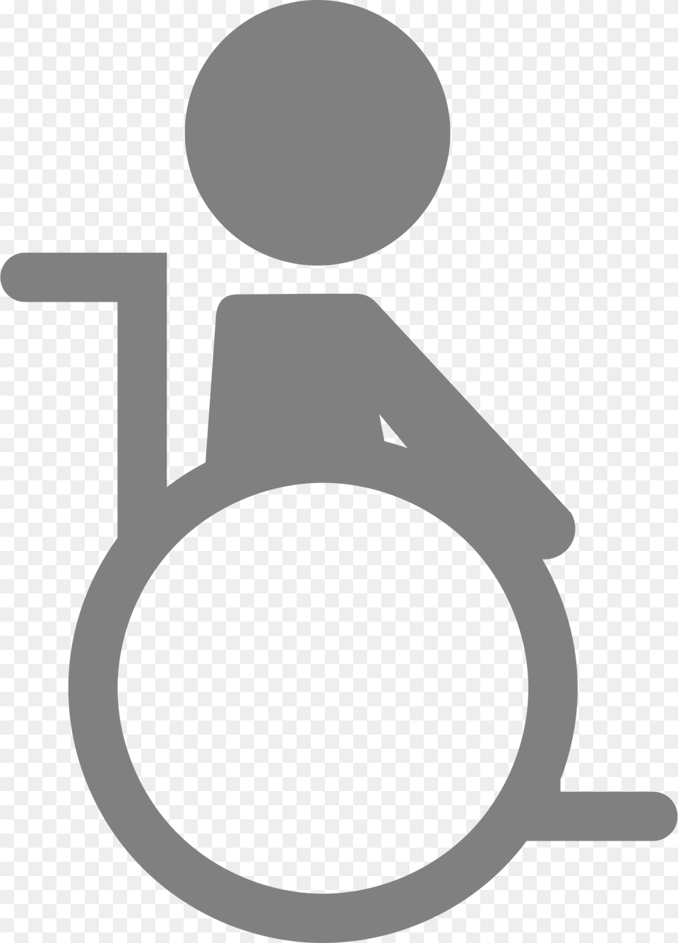 This Icons Design Of Person Wheelchair Free Transparent Png