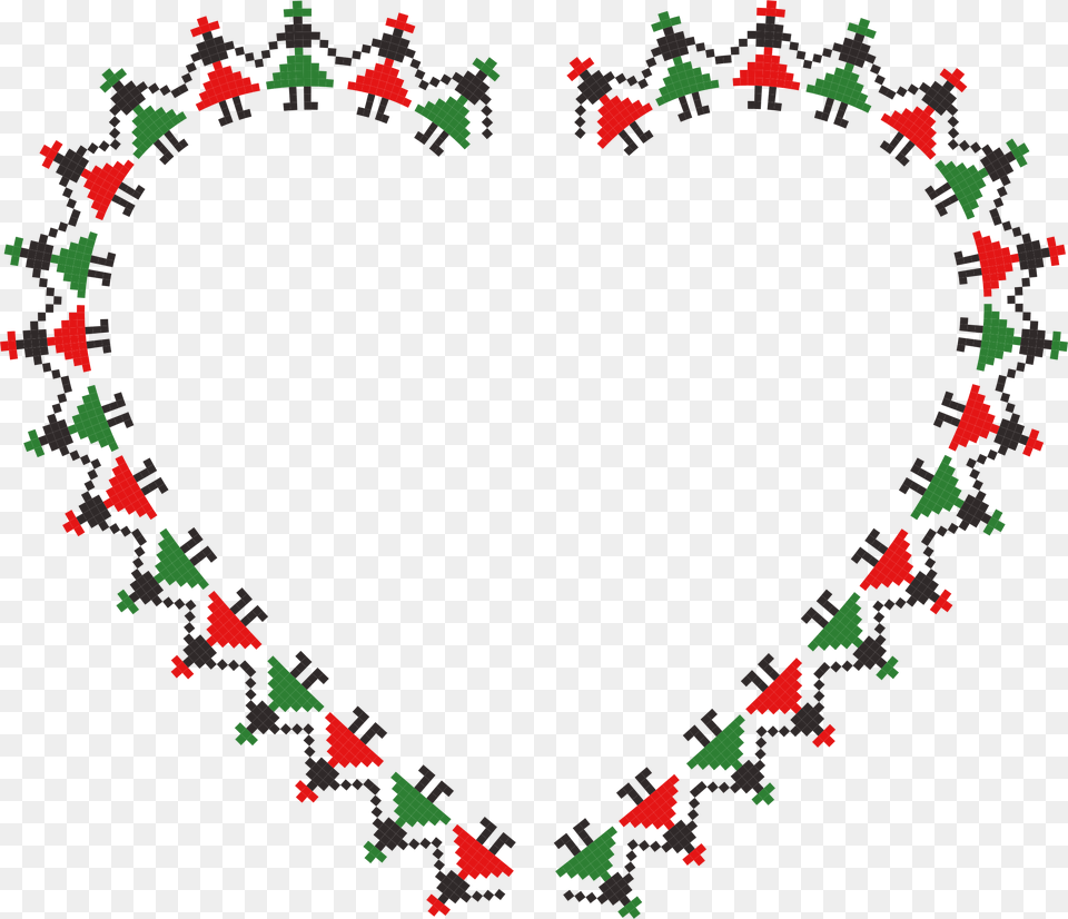 This Free Icons Design Of Pixel Dancers Heart, Pattern, Accessories Png Image