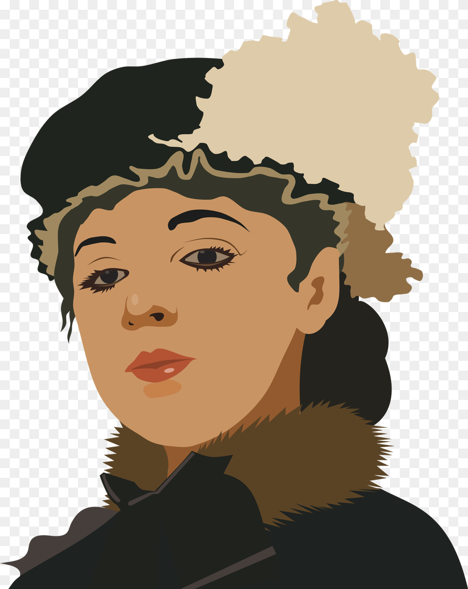 This Free Icons Design Of Portrait Of An Unknown Portrait Of An Unknown Woman, Hat, Cap, Clothing, Face Png Image